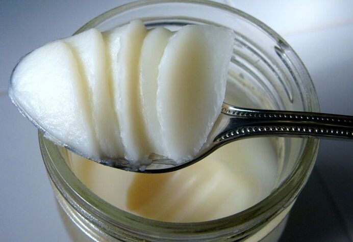 pork fat to make homemade ointment to treat fungus on the feet